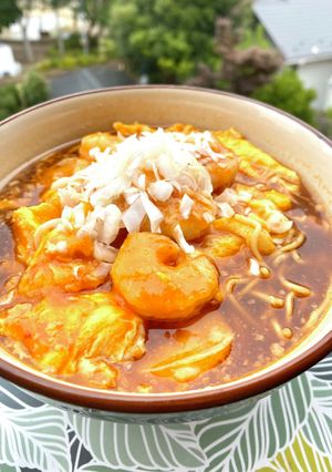 エビチリラーメン-レシピのメイン写真
