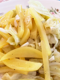 じゃがいもキャベツ 白ワイン蒸し-レシピのメイン写真