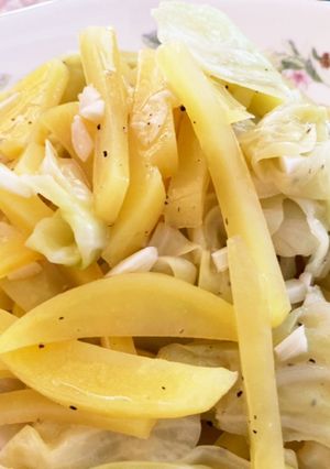 じゃがいもキャベツ 白ワイン蒸し-レシピのメイン写真