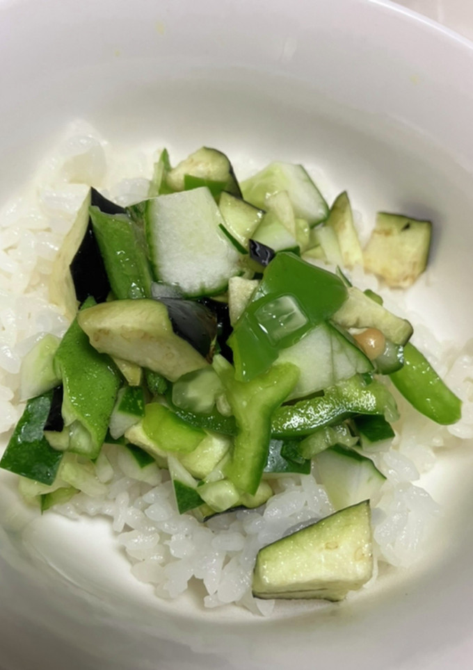 めっちゃ簡単☆夏野菜のうまうま丼^o^♪-レシピのメイン写真