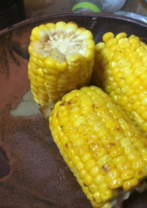 魚焼きグリルでとうもろこしのバター醤油味-レシピのメイン写真