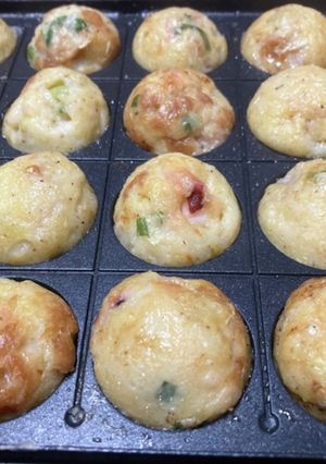 たこ焼き粉要らず★トロふわたこ焼き-レシピのメイン写真