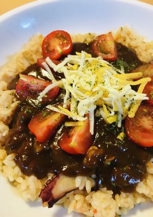 レトルト&たきこみご飯活用●チーズカレー-レシピのメイン写真