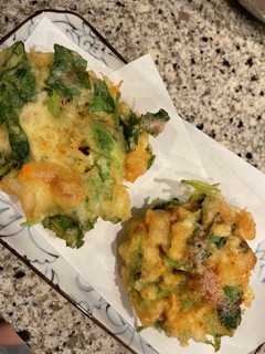 帆立とえびのサクサクかき揚げ-レシピのメイン写真