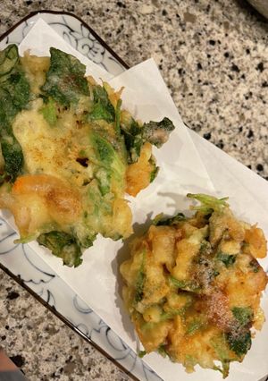 帆立とえびのサクサクかき揚げ-レシピのメイン写真