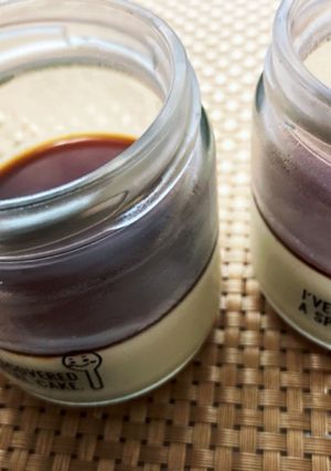 きなこのプリン黒蜜がけ-レシピのメイン写真