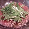 マグロの和風カルパッチョ