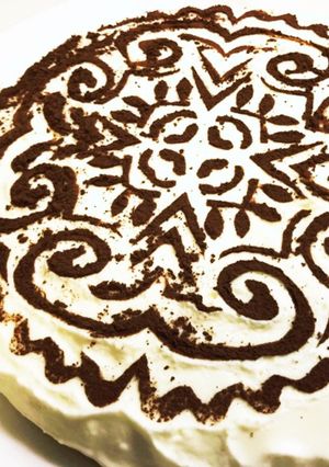 おしゃれな模様のケーキ-レシピのメイン写真
