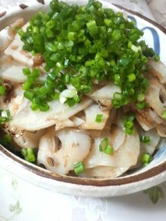 蓮根の昆布茶炒め♪-レシピのメイン写真