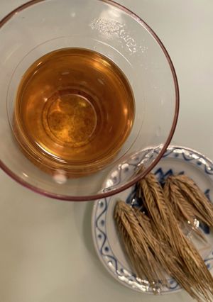 夏は麦茶。大麦の穂から作る。-レシピのメイン写真