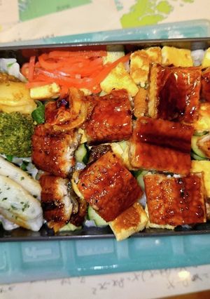 うなちらし　弁当-レシピのメイン写真