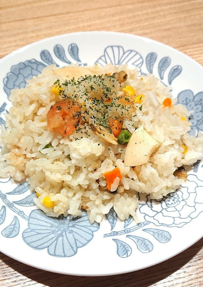 炊飯器と冷食で★包丁無しシーフードピラフ-レシピのメイン写真