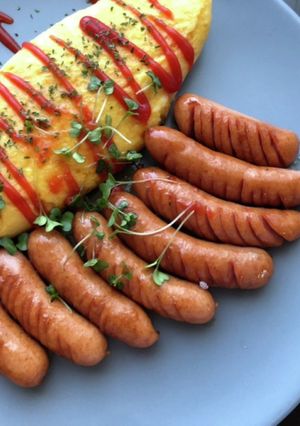 お弁当に♫朝食に♫ソーセージの甘酢焼き-レシピのメイン写真