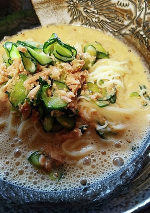豆乳ぶっかけ素麺-レシピのメイン写真