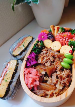 女子学生のお弁当（2022.7.4）-レシピのメイン写真