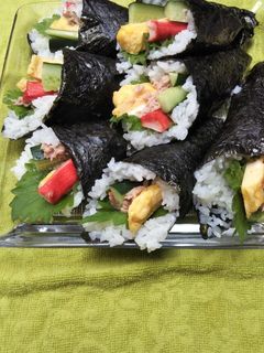 おもてなしに手巻き寿司-レシピのメイン写真