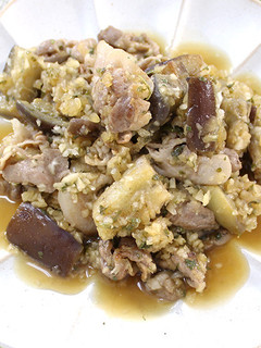 味付け簡単!茄子と豚バラの大根ポン酢煮-レシピのメイン写真