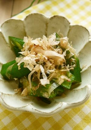 切って和えるだけ！冷凍オクラめんつゆ漬け-レシピのメイン写真