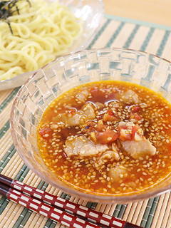 ピリ辛!簡単!トマトのつけ麺-レシピのメイン写真