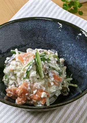 切って和えるだけ!クリチ白和え-レシピのメイン写真