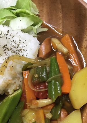 ✳︎簡単、野菜多め手抜きスープカレー✳︎-レシピのメイン写真