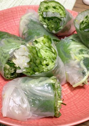 【大量消費】三つ葉の生春巻き-レシピのメイン写真