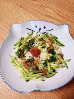 梅しそとゆかりのさっぱりぶっかけそうめん-レシピのメイン写真