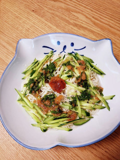 梅しそとゆかりのさっぱりぶっかけそうめん-レシピのメイン写真