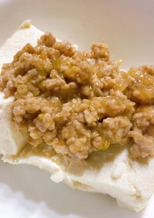 豆腐の中華ひき肉あん-レシピのメイン写真