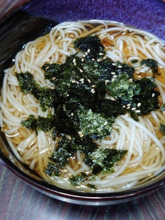 さっぱり冷麺風ひやむぎ-レシピのメイン写真