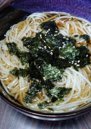 さっぱり冷麺風ひやむぎ-レシピのメイン写真