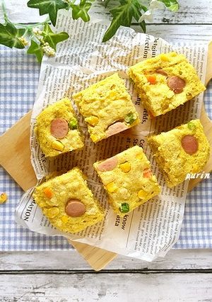 オートミールのカレー蒸しパン-レシピのメイン写真