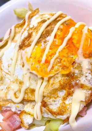 ベーコンエッグ丼♡-レシピのメイン写真