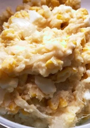 残ったふかし芋で作るポテトサラダ-レシピのメイン写真