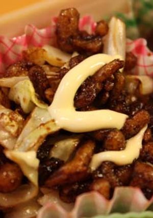 ★簡単お弁当1品★キャベツの天かす炒め-レシピのメイン写真