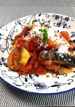 Mommy’s 塩サバのトマト煮-レシピのメイン写真