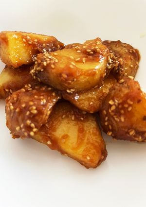 じゃがいもの味噌炒め（かんぷら）-レシピのメイン写真