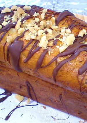 チョコとクルミとバナナのおいしいケーキ-レシピのメイン写真