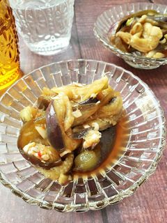 レンジde簡単!蒸しなすの中華南蛮-レシピのメイン写真