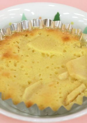 りんごのヨーグルトケーキ【学校給食】-レシピのメイン写真