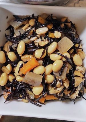 意外と簡単な　ひじき煮-レシピのメイン写真