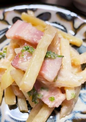 たらこジャーマンポテトもどき-レシピのメイン写真