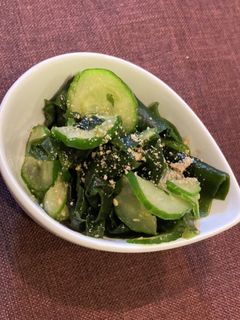 きゅうりとわかめの酢の物-レシピのメイン写真