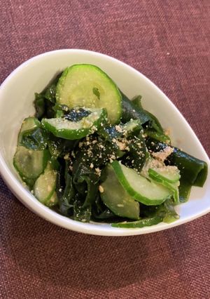 きゅうりとわかめの酢の物-レシピのメイン写真