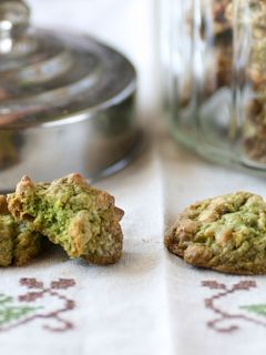 柚子ピールとホワイトチョコの抹茶クッキー-レシピのメイン写真