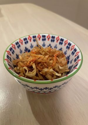 切干大根と小エビのごま塩炒め-レシピのメイン写真