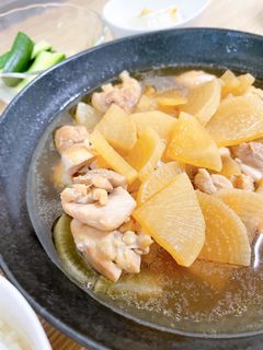 こじょさんちの大根と鶏肉の煮物-レシピのメイン写真