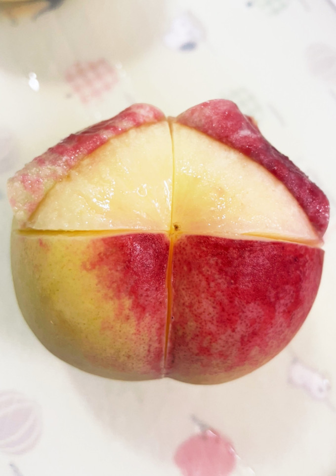 桃の皮の剥き方-レシピのメイン写真