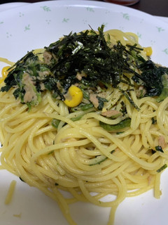 ほうれん草とツナの和風パスタ-レシピのメイン写真
