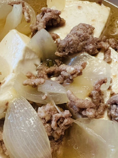 挽肉の塩肉豆腐-レシピのメイン写真